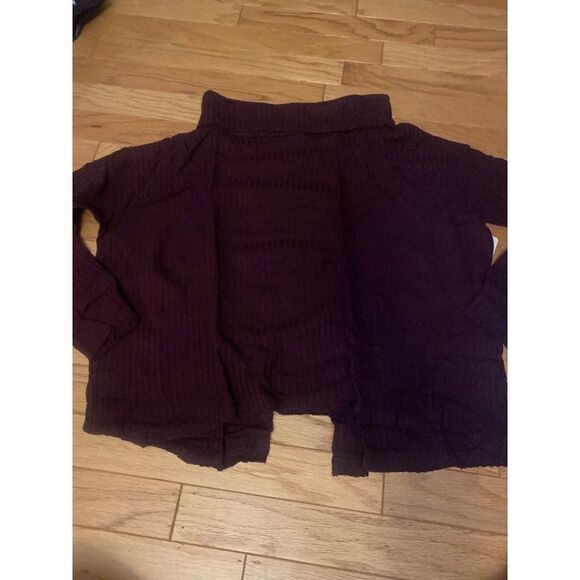 NWT Free People, Juicy Long Sleeve, date night, open back long sleeve sweater Lg - Picture 1 of 11